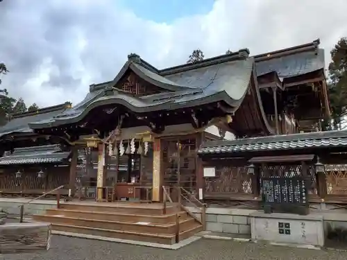 沙沙貴神社の本殿