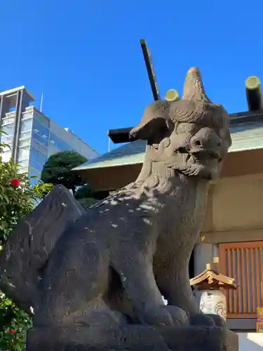 芝大神宮の狛犬