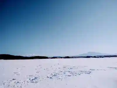 止別神社の景色
