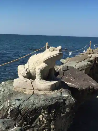 二見興玉神社の狛犬