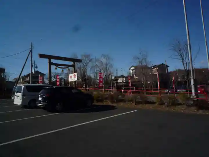 大間々神明宮の鳥居