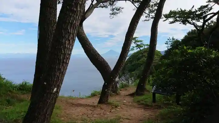 雲見浅間神社の景色