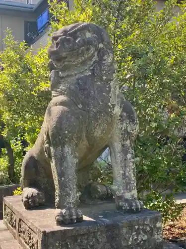 田村神社の狛犬