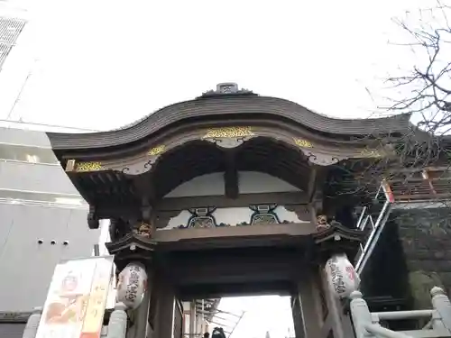 湯島天満宮の山門・神門