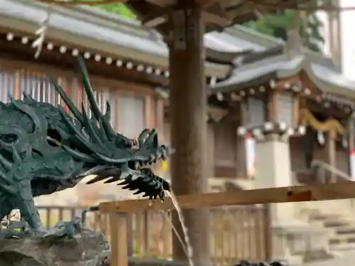 飛騨一宮水無神社の手水