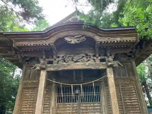 山神社の本殿