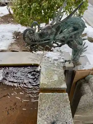 道因寺の手水舎