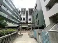 宮益御嶽神社の鳥居