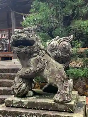 大雷神社の狛犬