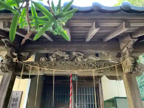神明神社のその他建物