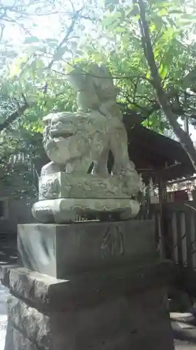 元三島神社の狛犬