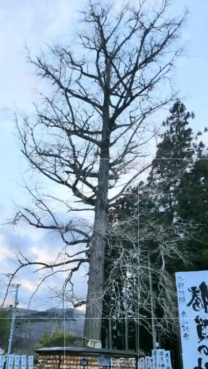 秋保神社の周辺