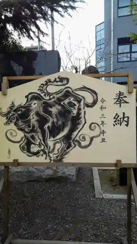 草加神社の絵馬