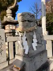 平石井神社の狛犬