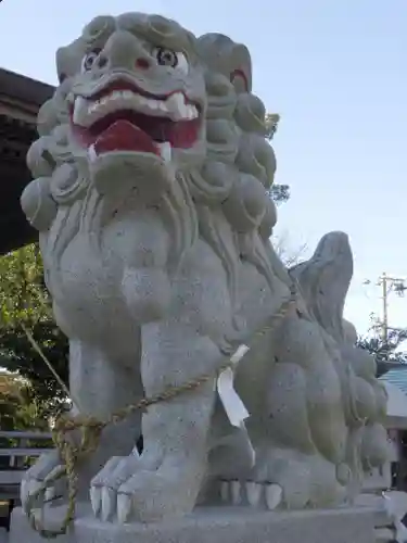矢柄神社の狛犬