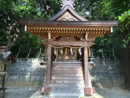 久米御縣神社の本殿