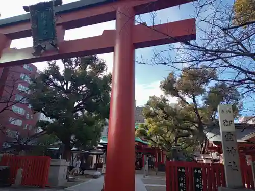 御霊神社の鳥居