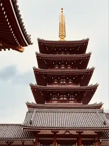 浅草寺の塔