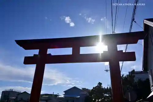 森戸大明神（森戸神社）の鳥居