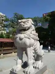 警固神社の狛犬