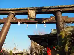 河原町稲荷神社の鳥居