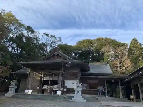 阿波々神社の本殿