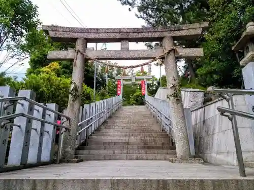 八柱神社（荒尾）の鳥居