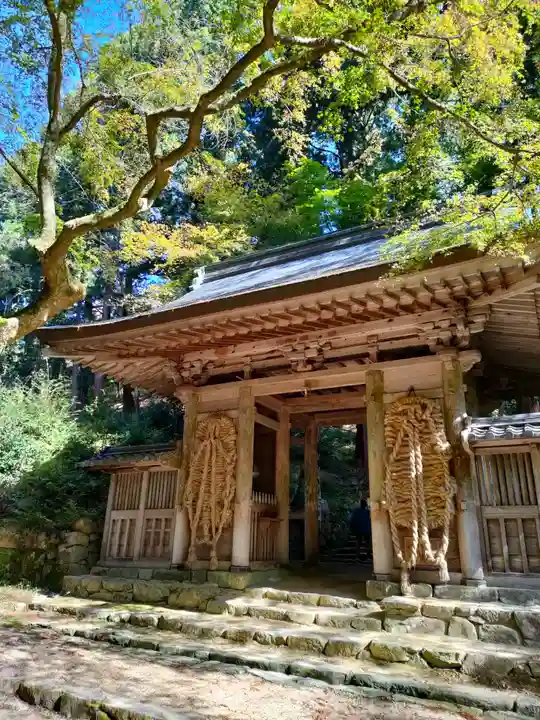 百済寺の山門・神門