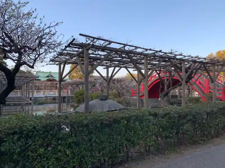 亀戸天神社の庭園