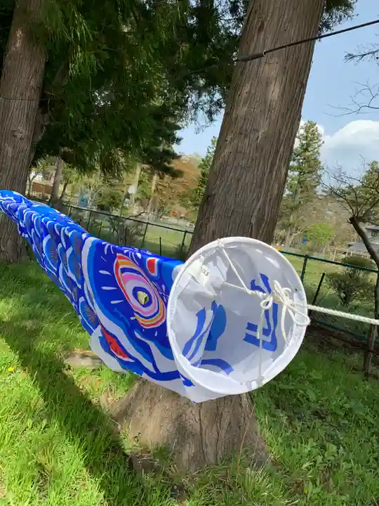 遠野郷八幡宮の庭園