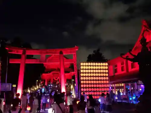 豊川閣　妙厳寺の鳥居