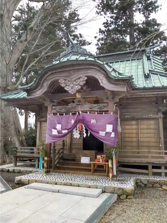 鹿島御子神社の本殿・本堂