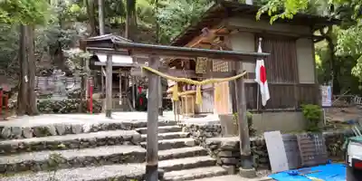 御髪神社の鳥居