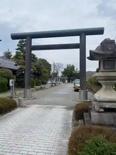 滋賀県護国神社の鳥居