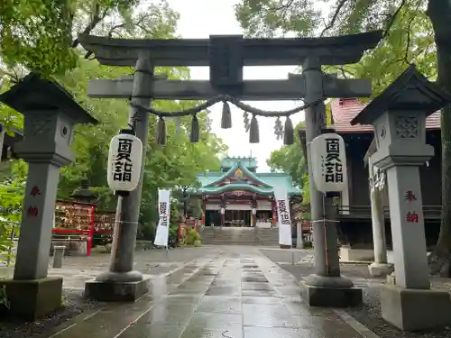 多摩川浅間神社の鳥居