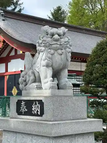 北海道護國神社の狛犬