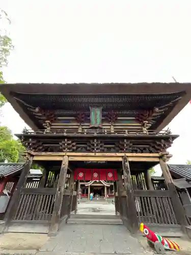 青井阿蘇神社の山門