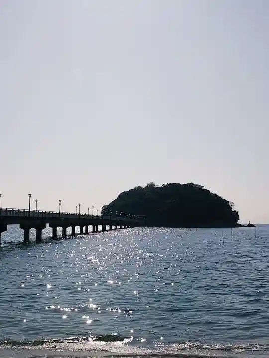 八百富神社の周辺