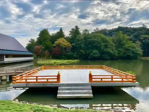 伊勢神宮外宮（豊受大神宮）の庭園