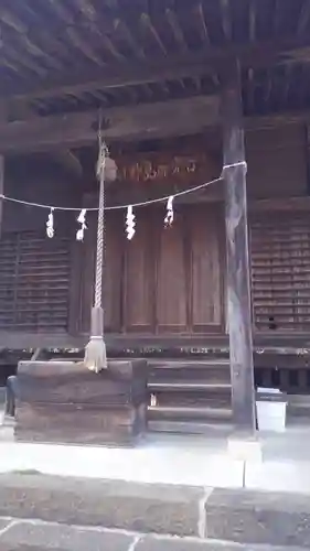 日光鹿島神社の本殿