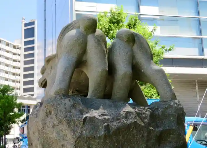 御穂鹿嶋神社の狛犬