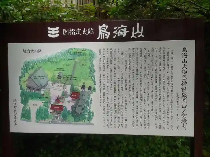 鳥海山大物忌神社蕨岡口ノ宮(山形県)