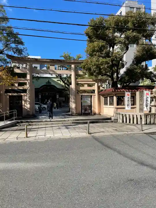 坐摩神社の鳥居