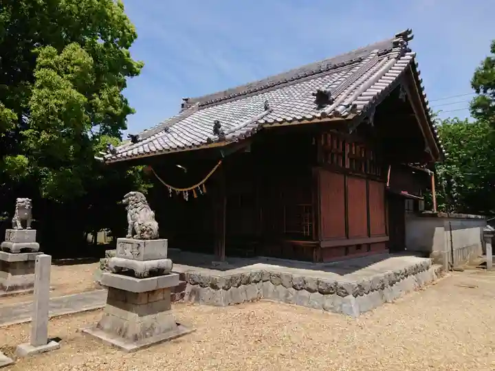 神明社の本殿・本堂