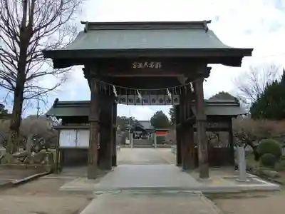滝宮天満宮の山門・神門
