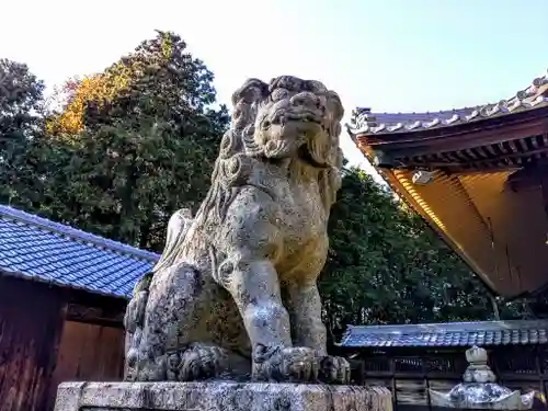 若宮八幡社の狛犬