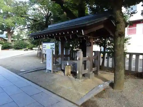 伊勢原大神宮の手水舎