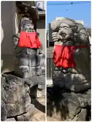 舞子六神社の像