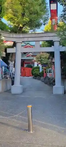 京濱伏見稲荷神社の鳥居