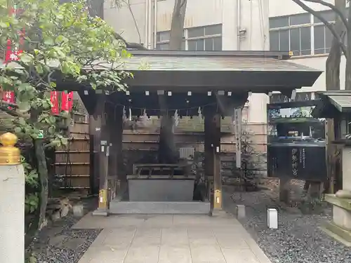 東京大神宮の手水舎